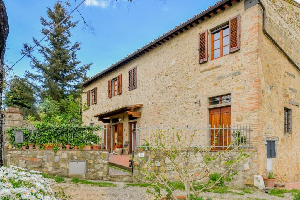 Appartamento Con Vista Panoramica In Chianti San Donnino  Exteriér fotografie
