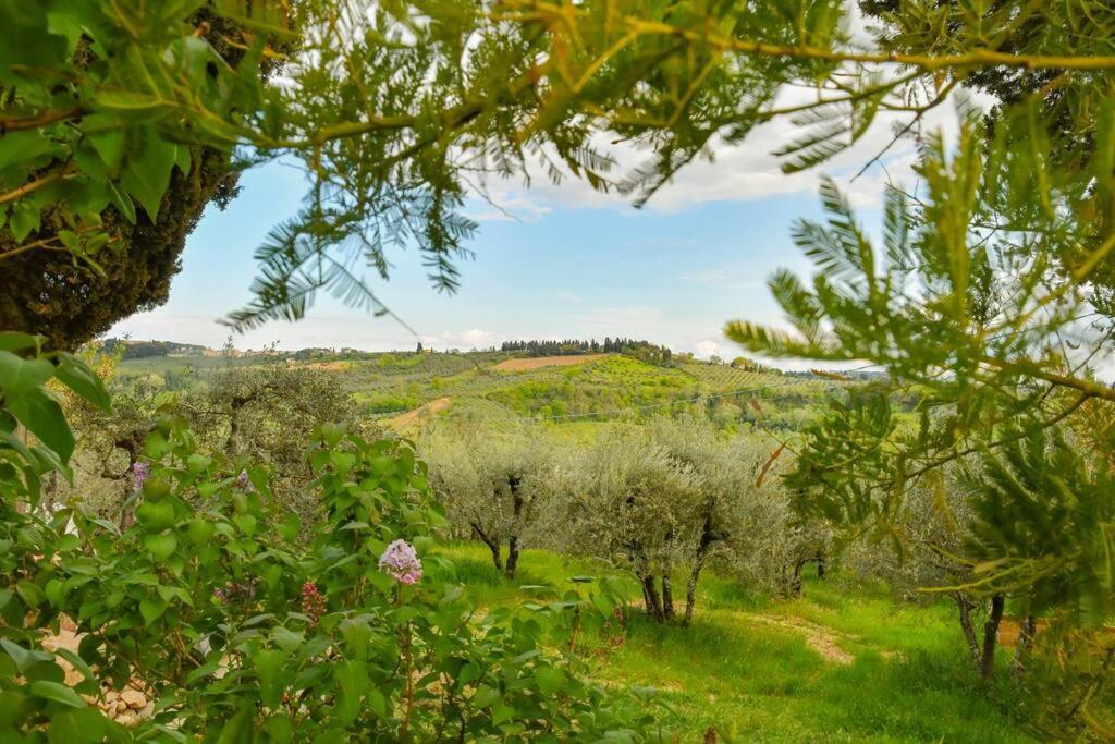Appartamento Con Vista Panoramica In Chianti San Donnino  Exteriér fotografie
