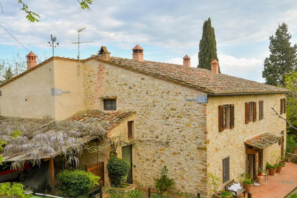 Appartamento Con Vista Panoramica In Chianti San Donnino  Exteriér fotografie