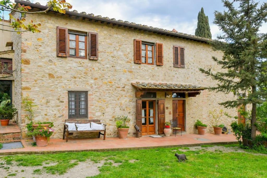 Appartamento Con Vista Panoramica In Chianti San Donnino  Exteriér fotografie